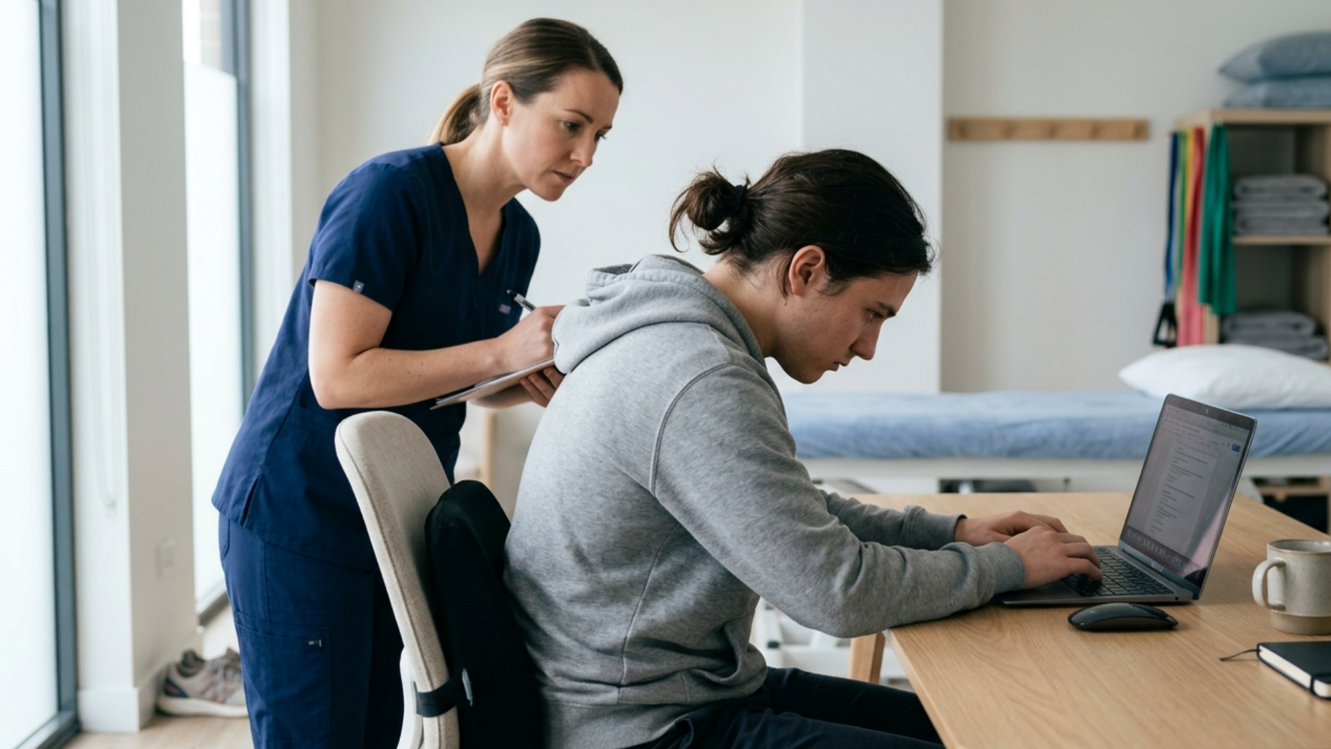 Best Physiotherapy Clinic for Text Neck & Posture Correction in Beta 2, Greater Noida