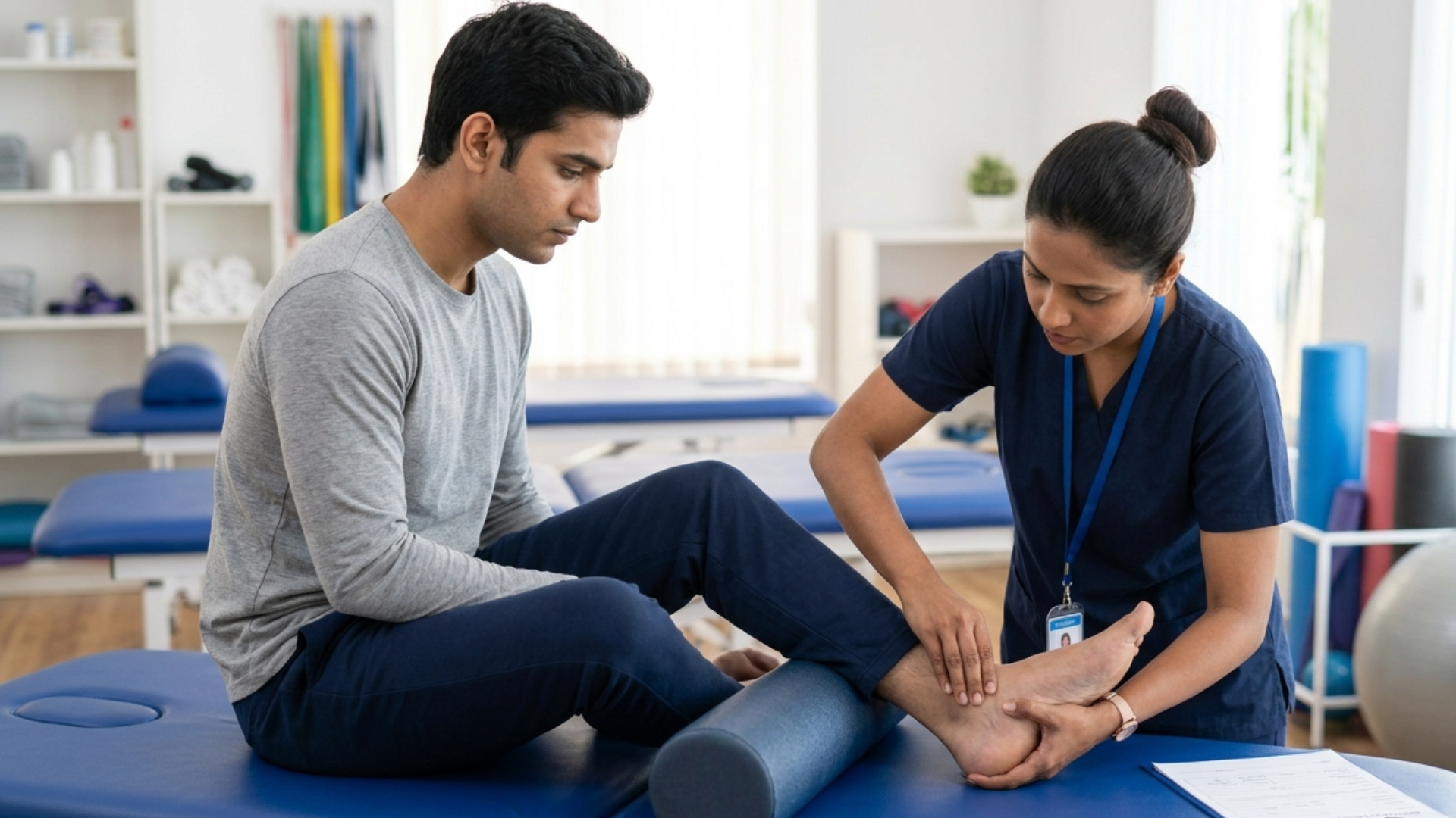 Best Ankle Sprain Physiotherapy Clinic in Beta 2, Greater Noida