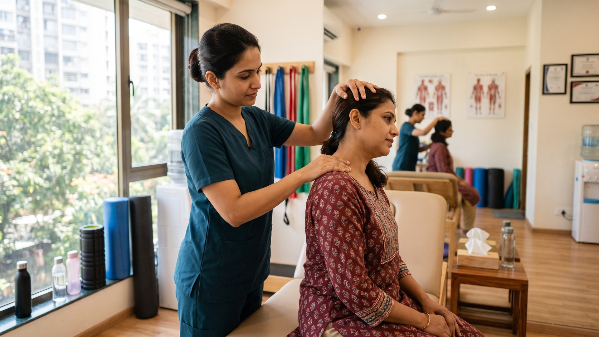 Best Physiotherapy Clinic for Whiplash Treatment Near Beta 2, Greater Noida