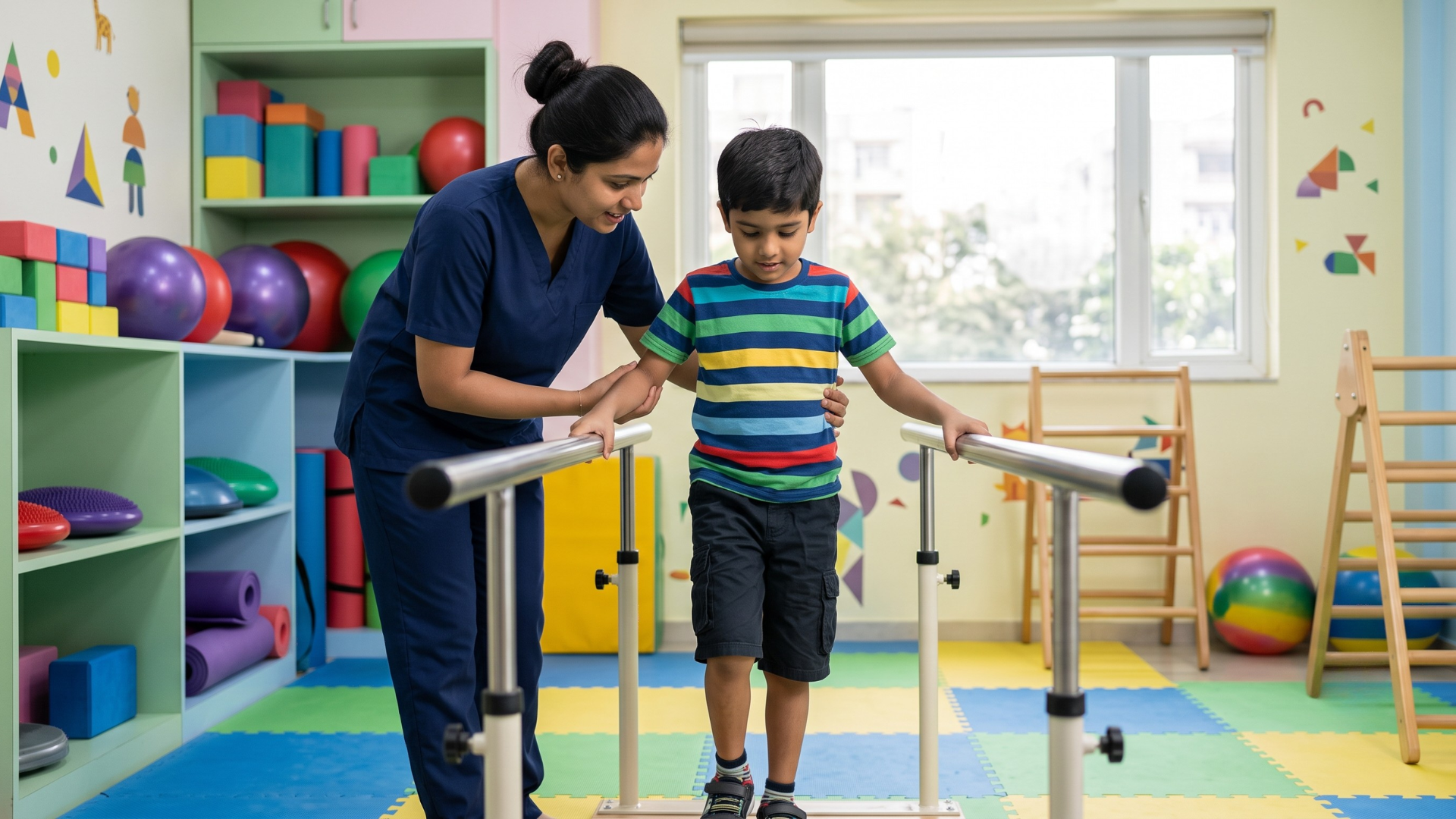 Best Physiotherapy Clinic for Cerebral Palsy in Children Near Beta 2, Greater Noida